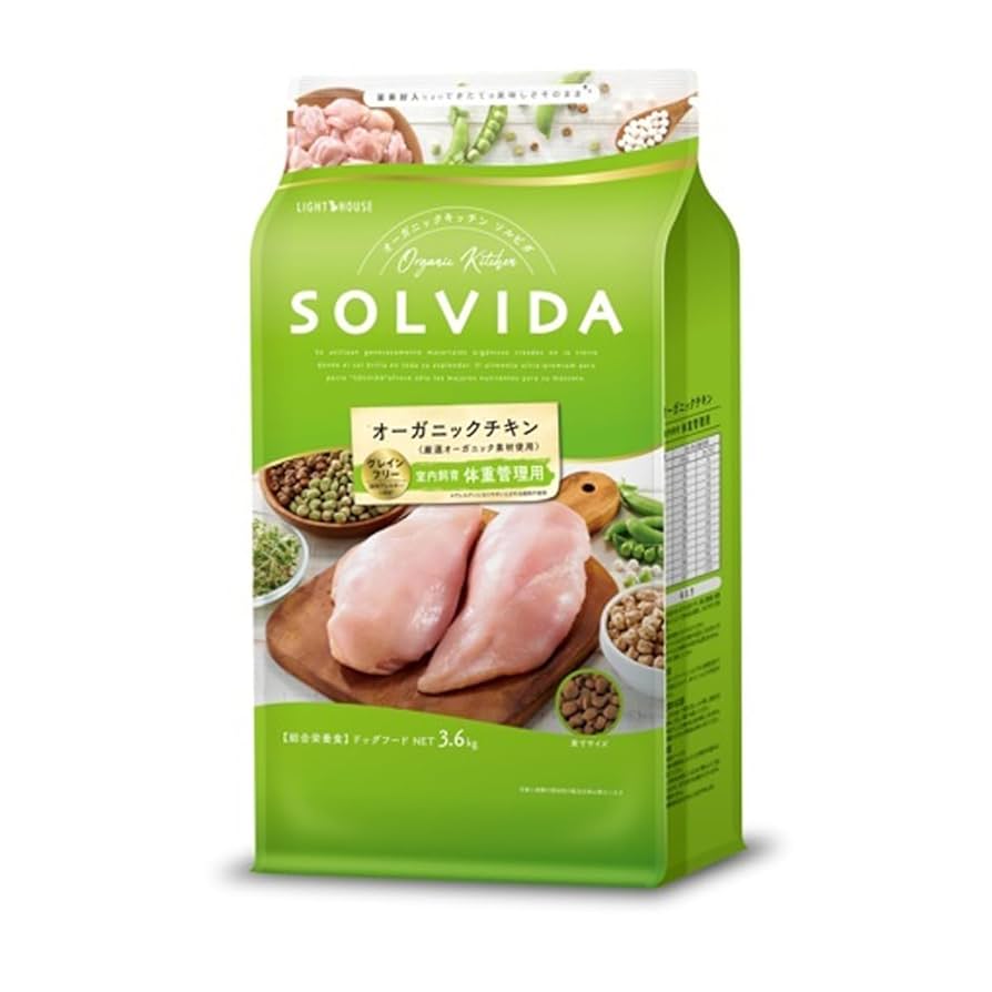 ソルビダ グレインフリー チキン 室内飼育体重管理用 ３．６ｋｇ ×２個 Amazon.co.jp: ソルビダ グレインフリー チキン 室内飼育体重